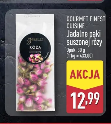 Jadalne pąki suszonej róży Gourmet Finest Cuisine promocja w Aldi