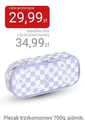 Piórnik Kayokki fiolet kratka promocja w Smyk