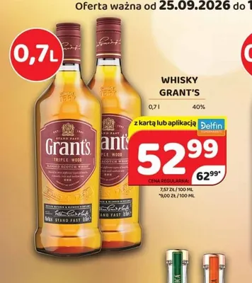 Whisky Grant's promocja w Delfin