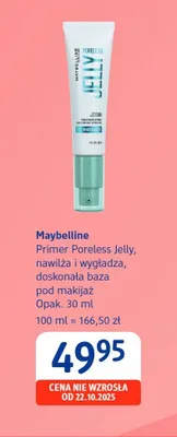 Baza pod makijaż Maybelline Primer Poreless Jelly promocja w Drogerie DM