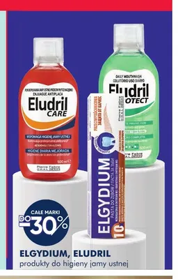 Produkty do higieny jamy ustnej Elgydium, Eludril promocja w Super-Pharm