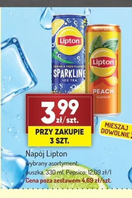 Napój Lipton Ice Tea Peach promocja w Avita