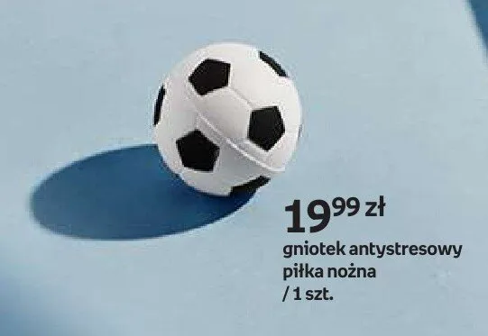 Gniotek antystresowy piłka nożna promocja w Empik