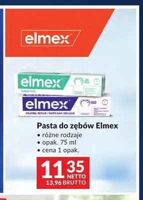 Pasta do zębów Elmex promocja w Makro