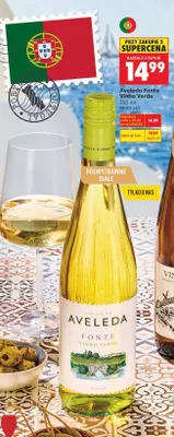 Wino Aveleda Fonte Vinho Verde promocja w Biedronka