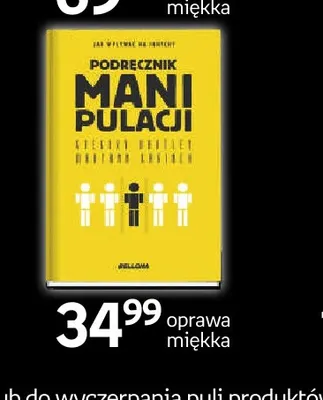 Książka Podręcznik manipulacji Gregory Hartley Maryann Karinch promocja w Empik