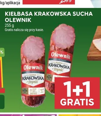 Kiełbasa krakowska Auchan promocja w Stokrotka