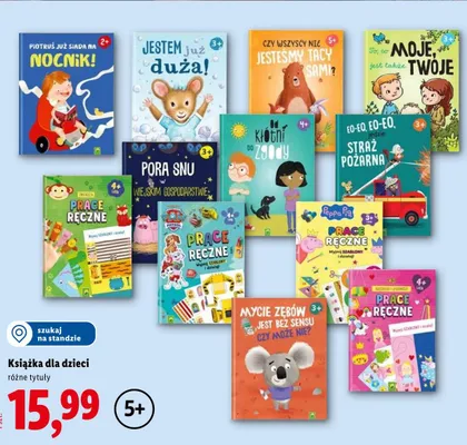 Książka dla dzieci Eo-eo, eo-eo, jedzie straż pożarna promocja w Lidl