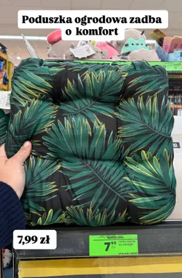 Poduszka ogrodowa promocja w Biedronka