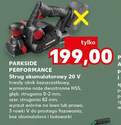 Strug akumulatorowy Parkside Performance promocja w Kaufland