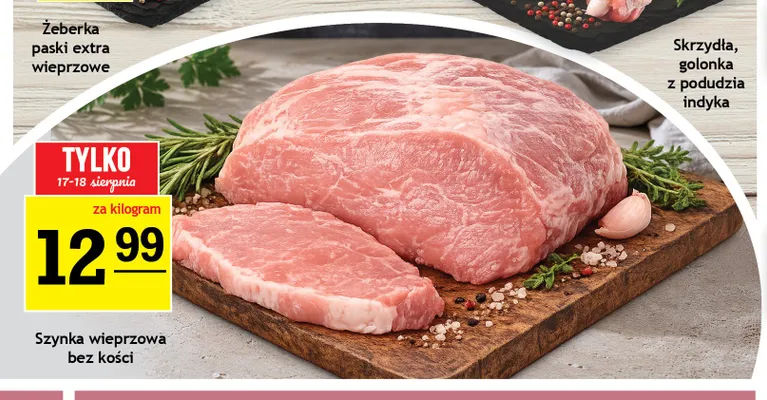 Golonka wieprzowa bez kości bez skóry promocja w Gram Market