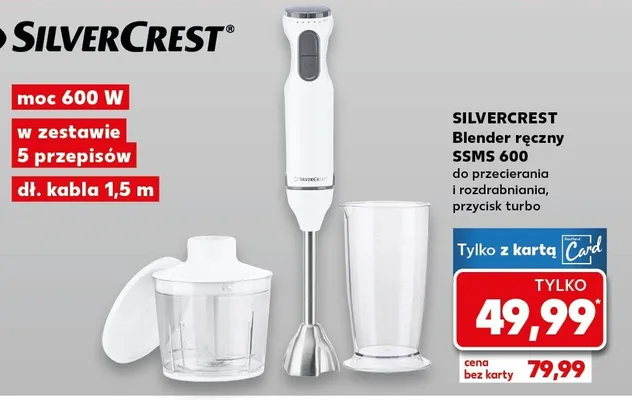 Blender ręczny SSMS 600  promocja w Kaufland