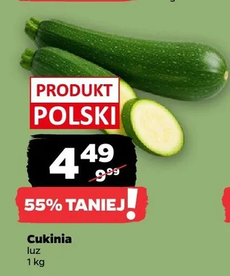 Cukinia promocja w Netto