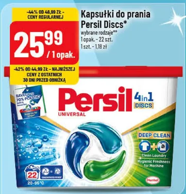 Kapsułki do prania 4in1 Universal promocja w POLOmarket