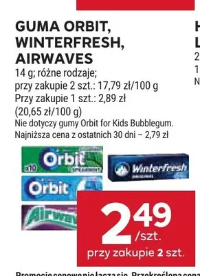 Guma Airwaves promocja w Stokrotka