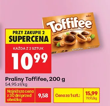 Praliny Toffifee promocja w Biedronka