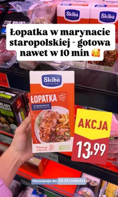Łopatka w marynacie staropolskiej Skiba promocja w Aldi