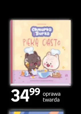 Książka Chmurka i Burza Pieką Ciasto promocja w Empik