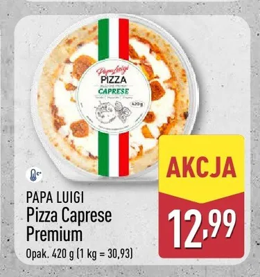 Pizza Caprese Premium Papa Luigi promocja w Aldi