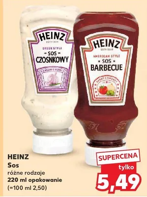 Sos różne rodzaje promocja w Kaufland