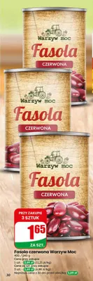 Fasola czerwona Warzyw Moc promocja w Dino