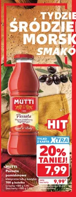 Passata pomidorowa z bazylią Mutti promocja w Kaufland