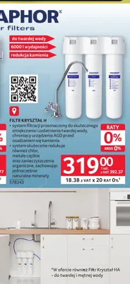 Filtr Kryształ H Aquaphor promocja w Selgros