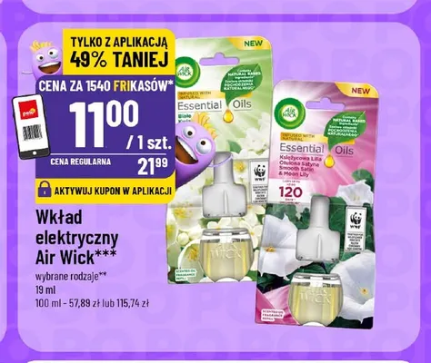 Wkład elektryczny Air Wick promocja w POLOmarket