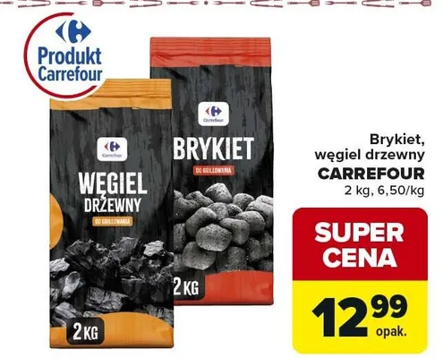 Brykiet promocja w Carrefour Market