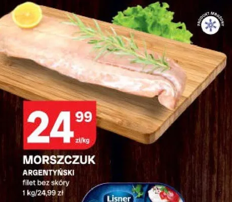 Morszczuk argentyński filet bez skóry promocja w Chorten