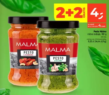 Pesto zielone promocja w Dealz
