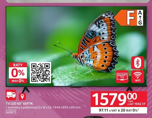 Telewizor LED 65P7K promocja w Selgros
