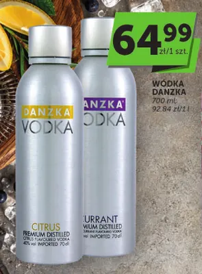 Wódka Danzka Citrus promocja w Groszek
