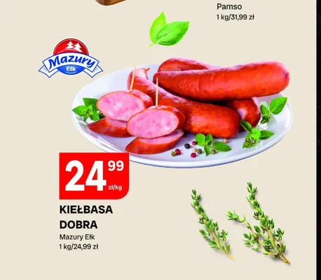 Kiełbasa dobra Mazury Ełk promocja w Chorten