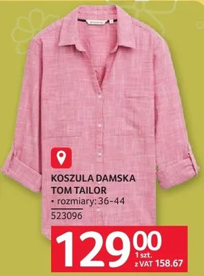Koszula damska Tom Tailor promocja w Selgros