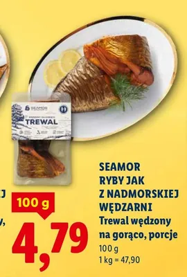 Trewal wędzony na gorąco, porcje promocja w Lidl