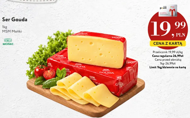 Ser gouda MSM Mońki promocja w Market Point