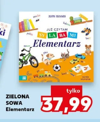 Książka Elementarz Zielona Sowa promocja w Kaufland