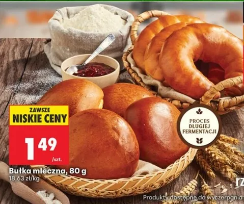 Bułka mleczna promocja w Biedronka
