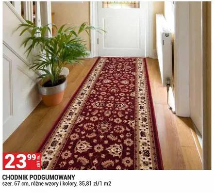 Chodnik podgumowany szer. 67cm promocja w Merkury Market