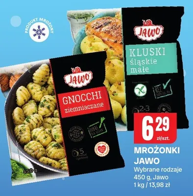 Mrożonki kluski śląskie masło, gnocchi ziemniaczane promocja w Chorten
