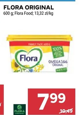 Margaryna Flora Original Flora Food promocja w Stokrotka