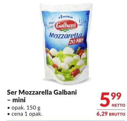 Ser Mozzarella Galbani – mini promocja w Makro
