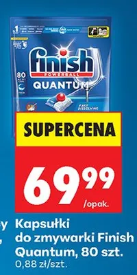 Kapsułki do zmywarki Quantum, 80 szt. promocja w Biedronka