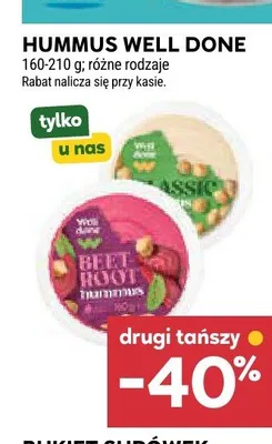 Hummus Well Done promocja w Stokrotka