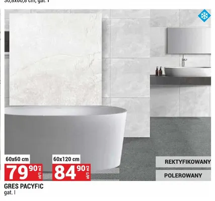 Gres Pacyfic 60x60 cm promocja w Merkury Market