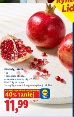Granaty luzem promocja w Lidl