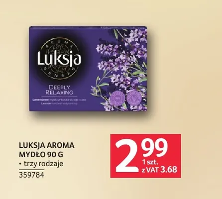 Mydło Luksja Aroma promocja w Selgros