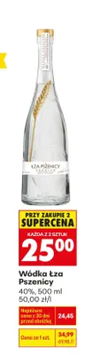 Wódka Łza Pszenicy promocja w Biedronka