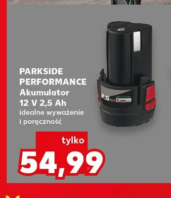 Akumulator Parkside Performance promocja w Kaufland